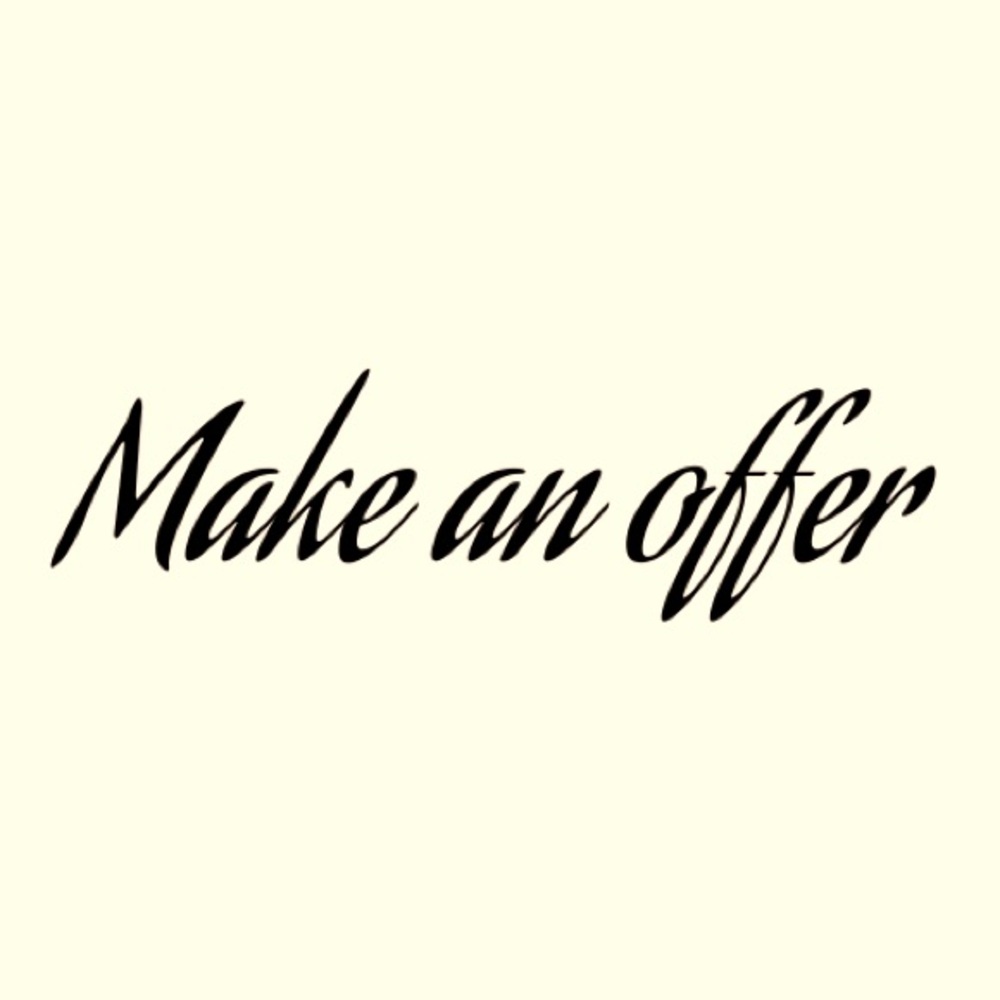 ALL OFFERS WELCOME